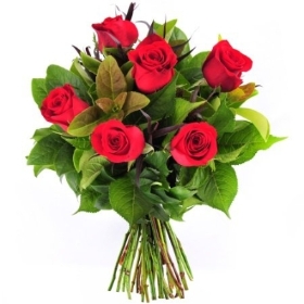 6 Red Rose Bouquet