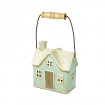 Ceramic House Candle Holder