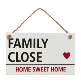 Family Close Sign
