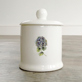 Hydrangea Sugar Pot