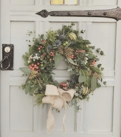 Luxury Mixed Foliage Wreath