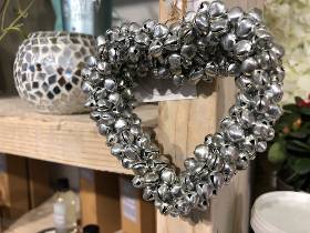 Silver Bell Heart (small)